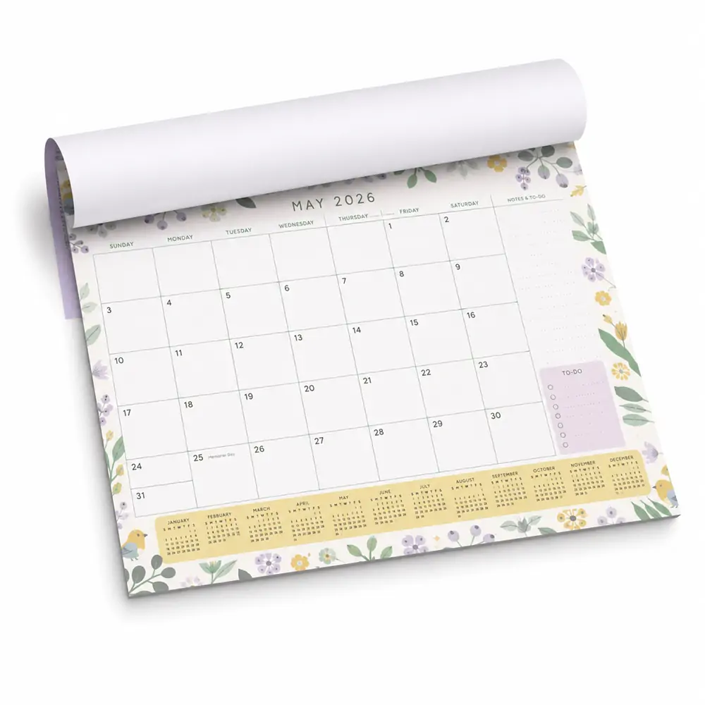 Desk Pad Calendar Printing